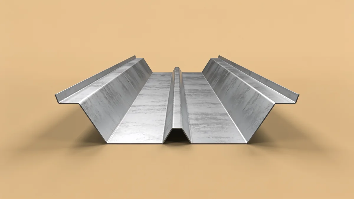 Open-valley W flashing — whole product form